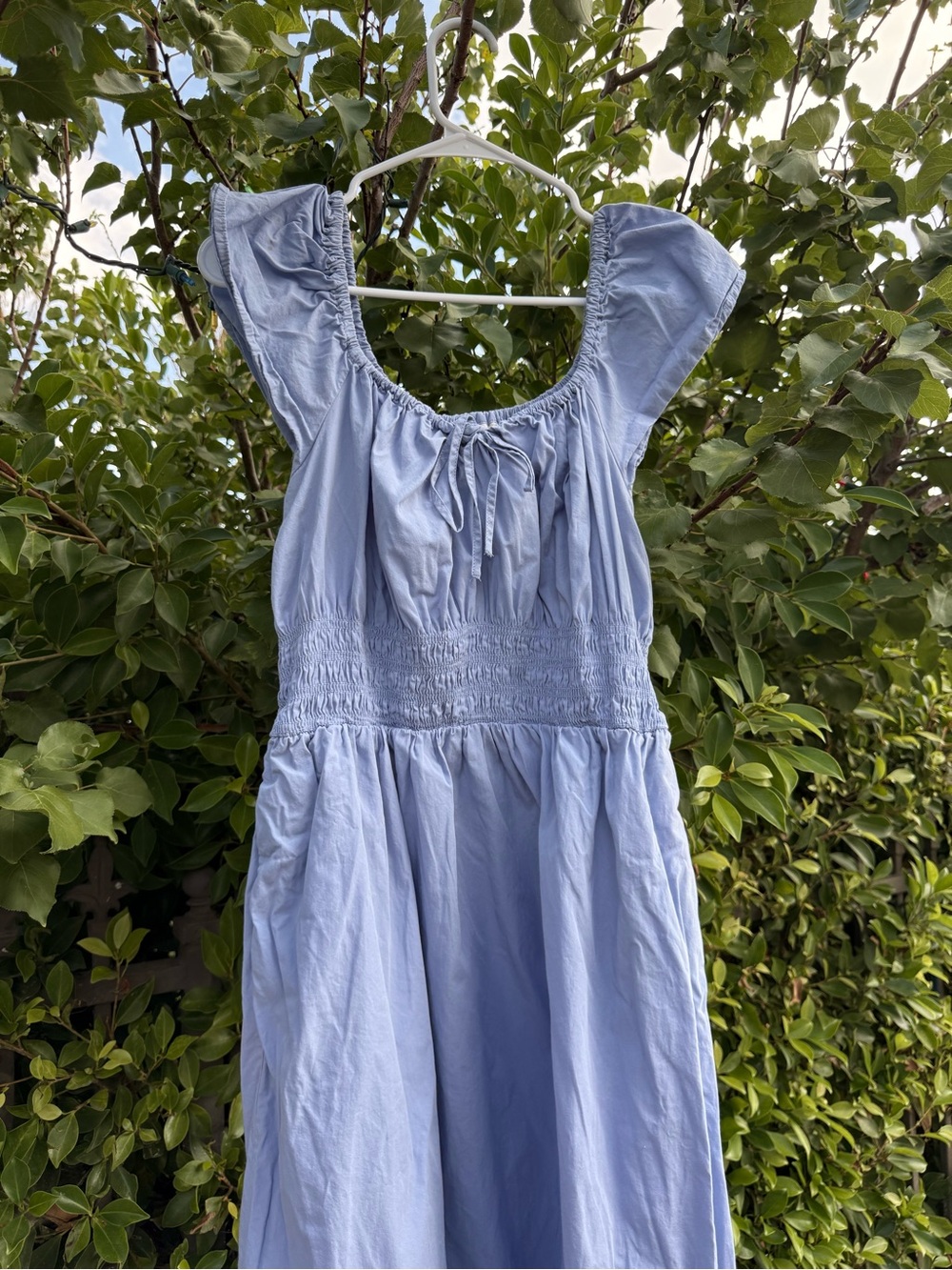 Light Blue cottage dress
